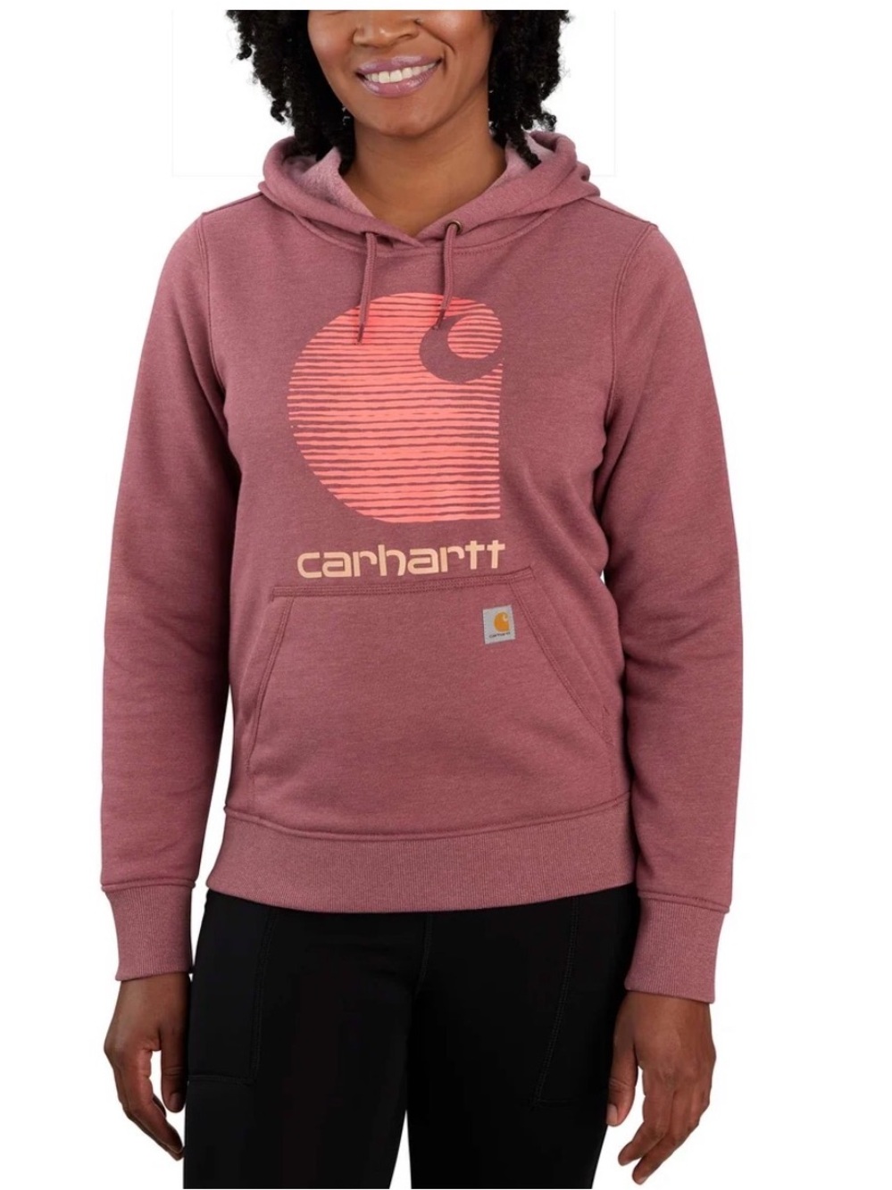 CARHARTT RAIN DEFENDER RELAXED FIT MIDWEIGHT \"C\" LOGO GRAPHIC SWEATSHIRT S